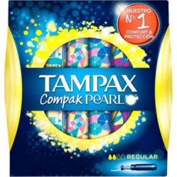 Tampax Compak Pearl Regular 18 tampones