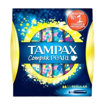 Tampax Compak Pearl Regular 18 tampones