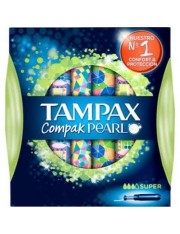 Tampax compak Pearl Super 18 tampones