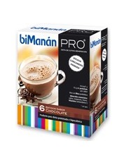 Bimanan metodo pro batido chocolate hiperproteica e hipocalorica 6 sobres