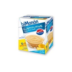 Bimanan natillas limon 50 g 6 sobres