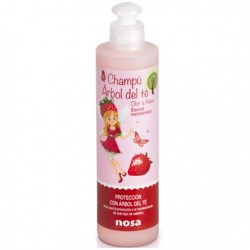 NOSA NATURAL CHAMPU ACEITE DEL ARBOL DEL TE ROSA 250 ML