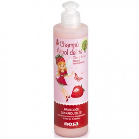 NOSA NATURAL CHAMPU ACEITE DEL ARBOL DEL TE ROSA 250 ML