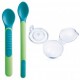 MAM HEAT SENSITIVE SPOON & COVER + 6 MESES CUCHARA CON ENVOLTURA DE PROTECCION