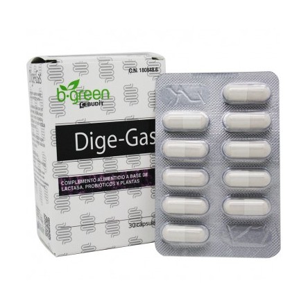 DIGE GAS 30 CAPSULAS BGREEN DIGE GAS 30 CAPSULAS BGREEN