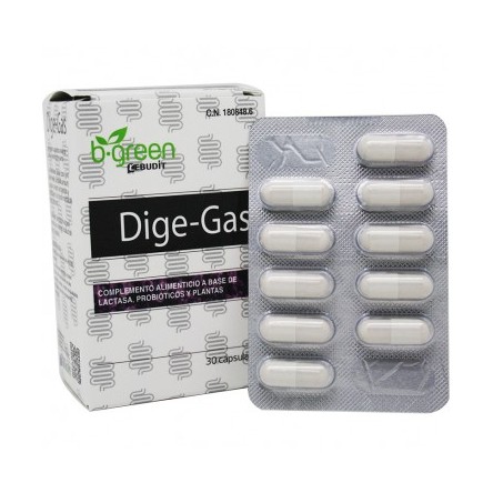 DIGE GAS 30 CAPSULAS BGREEN