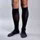 2 Calcetines farmalastic compr normal antibacteriano negro t- m (tobillo 22-23cm,pantorrilla 34-36 cm) cinfa