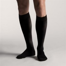 2 Calcetines farmalastic compresion normal negro t- m (tobillo 22-23cm,pantorrilla 34-36 cm) cinfa