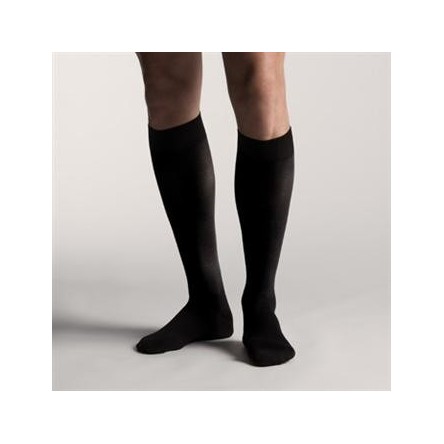 2 Calcetines farmalastic compresion normal negro t- m (tobillo 22-23cm,pantorrilla 34-36 cm) cinfa