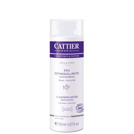 Cattier agua desmaquilladora de ojos 150 ml Cattier agua desmaquilladora de ojos 150 ml