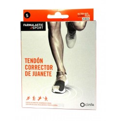 OUTLET TENDON CORRECTOR DE JUANETES FARMALASTIC SPORT TALLA- L CONTORNO DEL PIE DE 23 CM A 24 CM