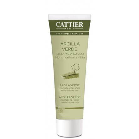 Cattier arcilla verde lista para su uso 100 g Cattier arcilla verde lista para su uso 100 g