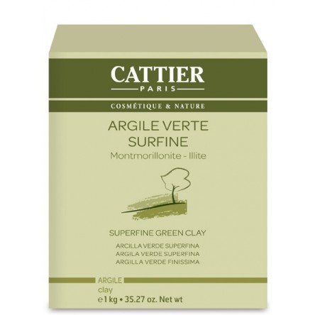 outlet Cattier arcilla barato verde superfina 1 kg