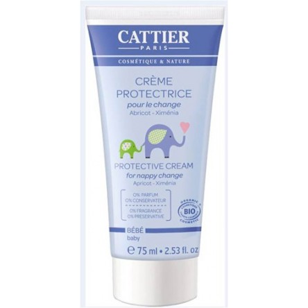 Cattier bebe crema para el cambio del pañal 75 ml Cattier bebe crema para el cambio del pañal 75 ml