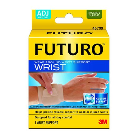 3M FUTURO MUÑEQUERA AJUSTABLE VELCRO TALLA ÚNICA DE 14.0 CM A 24.1 CM