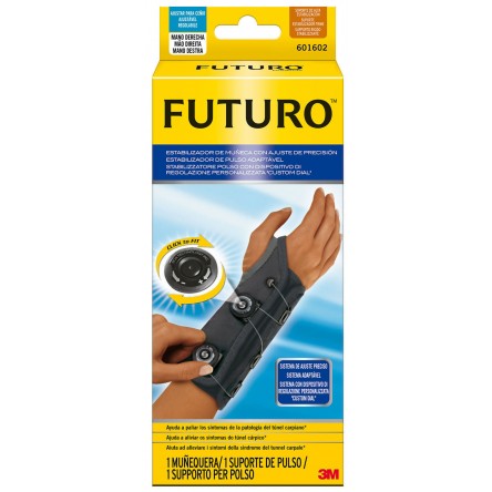 3M FUTURO ESTABILIZADOR DE MUÑECA CON AJUSTE DE PRECISION DERECHA 3M FUTURO ESTABILIZADOR DE MUÑECA CON AJUSTE DE PRECISION DERECHA