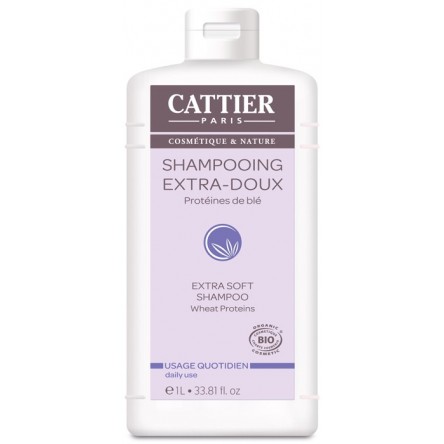 Cattier champu extrasuave 1 l Cattier champu extrasuave 1 l