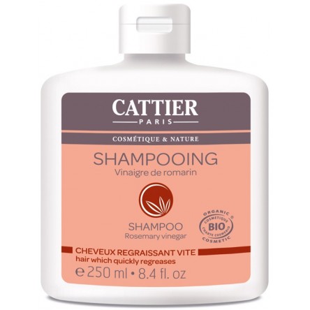 Cattier champu vinagre romero cabello graso 250 Cattier champu vinagre romero cabello graso 250