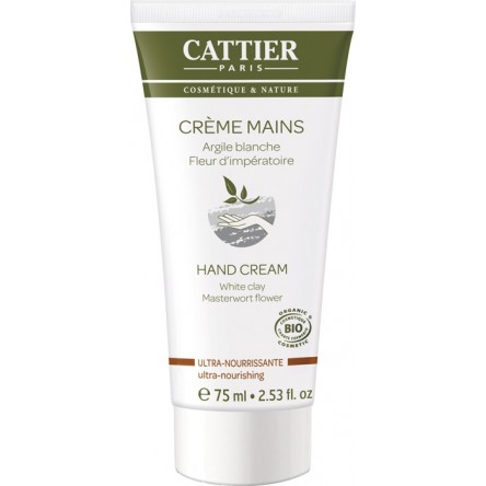 Cattier crema de manos ultra nutritiva 75 ml Cattier crema de manos ultra nutritiva 75 ml