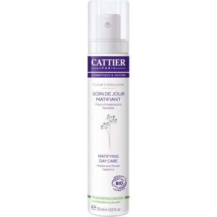 Cattier crema matificante dia mixta a grasa 50 ml Cattier crema matificante dia mixta a grasa 50 ml