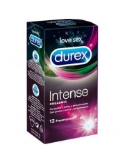 PRESERVATIVOS DUREX INTENSE ORGASMIC 12 UNIDADES