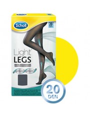 DR SCHOLL MEDIAS DE COMPRESIÓN LIGHT LEGS NEGRO 20 DEN TALLA M