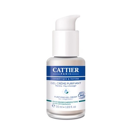 Cattier gel crema purificante 50 ml Cattier gel crema purificante 50 ml