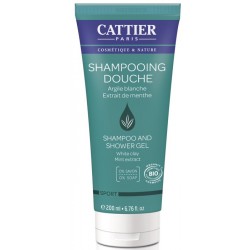 Cattier gel de baño sport cabello y cuerpo 200 ml