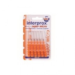 Cepillo dental interproximal interprox super micro 6 unidades