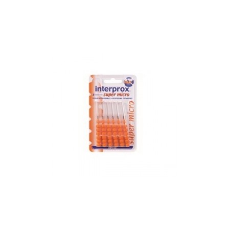 Cepillo dental interproximal interprox super micro 6 unidades Cepillo dental interproximal interprox super micro 6 unidades