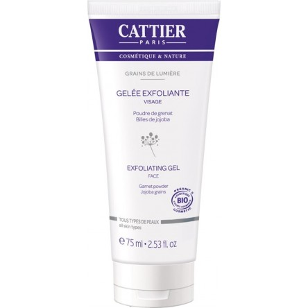 Cattier gel exfoliante grains de lumiere 75 ml Cattier gel exfoliante grains de lumiere 75 ml