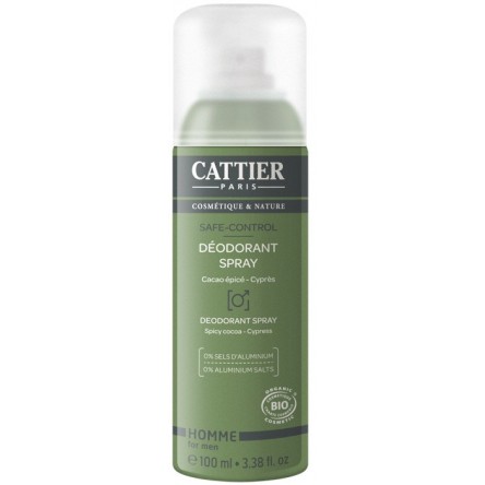 Cattier hombre safecontrol desodorante spray 100 ml Cattier hombre safecontrol desodorante spray 100 ml
