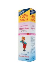 PASTA DENTÍFRICA FLUOR KIN INFANTIL SABOR FRESA 75ML + 25 ML GRATIS