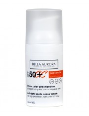 BELLA AURORA CREMA COLOR ANTIMANCHAS SPF50+ PIEL SENSIBLE 30 ML SOLAR