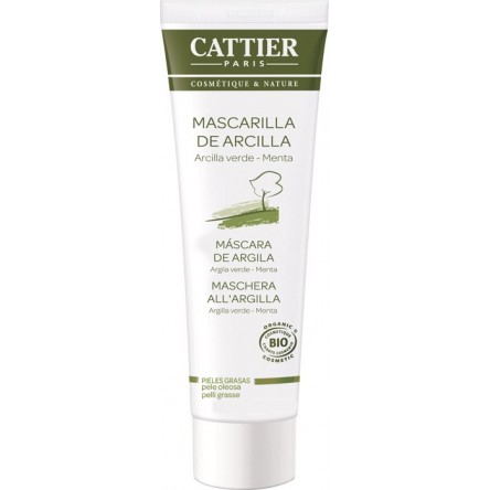 Cattier mascarilla arcilla verde mixta grasa 100 g Cattier mascarilla arcilla verde mixta grasa 100 g