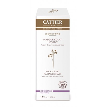Cattier mascarilla luminosidad alisante 50 ml Cattier mascarilla luminosidad alisante 50 ml