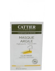 OUTLET Cattier recarga 1 sobre mascarilla arcilla amarilla 12.5 ml