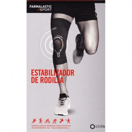 ESTABILIZADOR DE RODILLA FARMALASTIC SPORT TALLA-X L CONTORNO DE RODILLA MAS 44 CM ESTABILIZADOR DE RODILLA FARMALASTIC SPORT TALLA-X L CONTORNO DE RODILLA MAS 44 CM