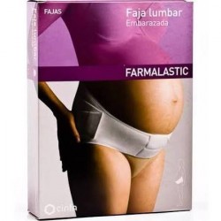 Faja farmalastic lumbar embarazada blanco t1 ( cadera 90-105 cm) cinfa