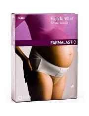 Faja farmalastic lumbar embarazada blanco t1 ( cadera 90-105 cm) cinfa