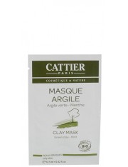 OUTLET Cattier recarga 1 sobre mascarilla arcilla verde 12.5 ml