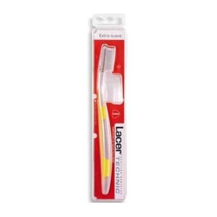 Cepillo dental adulto lacer technic extra-suave