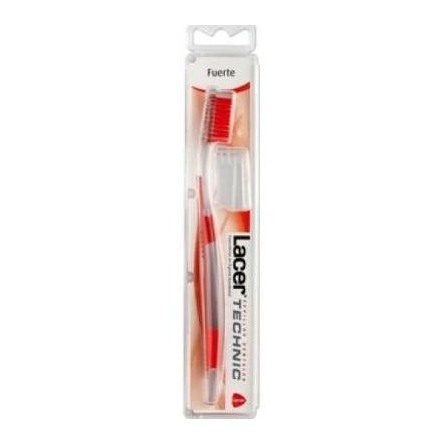 Cepillo dental adulto lacer technic fuerte