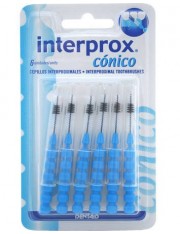 Cepillo dental interproximal interprox conico 6 unidades