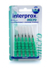 Cepillo dental interproximal interprox micro 6 unidades