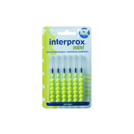 Cepillo dental interproximal interprox mini 6 unidades