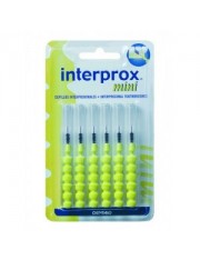 Cepillo dental interproximal interprox mini 6 unidades