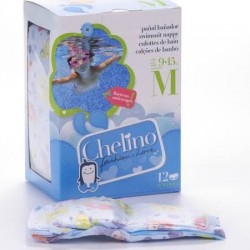 Chelino fashion & love pañal bañador infantil t - m 5- 9 kg 12 pañales