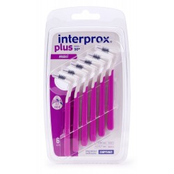 Cepillo dental interproximal interprox plus maxi 6 unidades