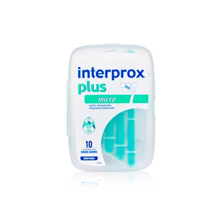 Cepillo dental interproximal interprox plus micro 10 unidades Cepillo dental interproximal interprox plus micro 10 unidades